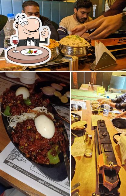 Meals at TrainHouse Restaurant