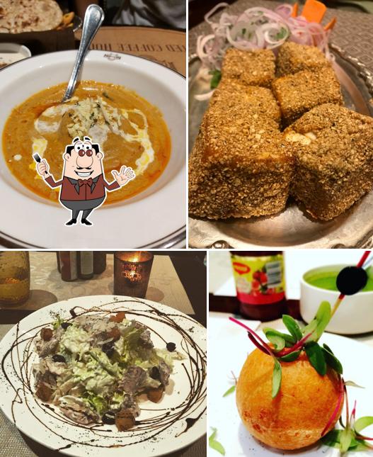 Food at United Coffee House