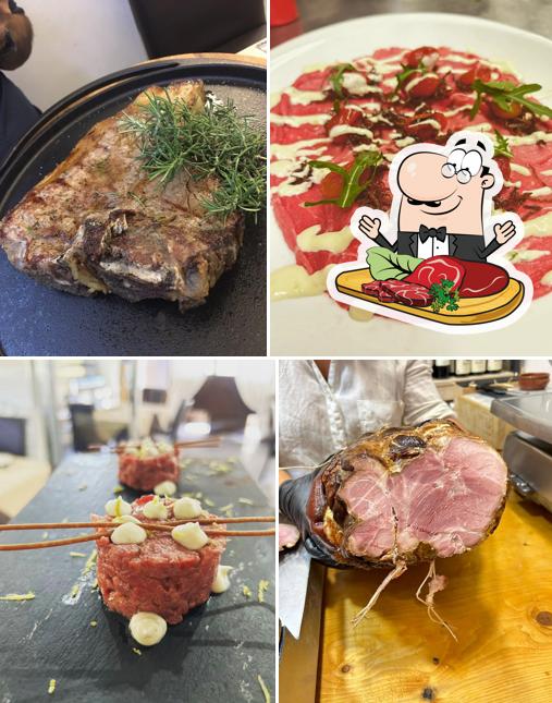Carpaccio di manzo al Gli Osti Nati - Braceria Napoli Ristorante Specialità Carne