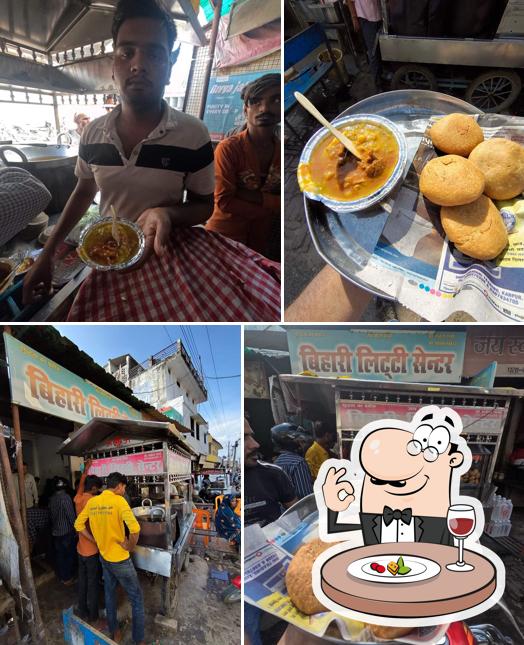 Meals at Bihari Litti Centre