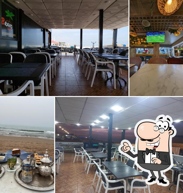 L'intérieur de Bravo Beach Club : Restaurant & Pizzeria