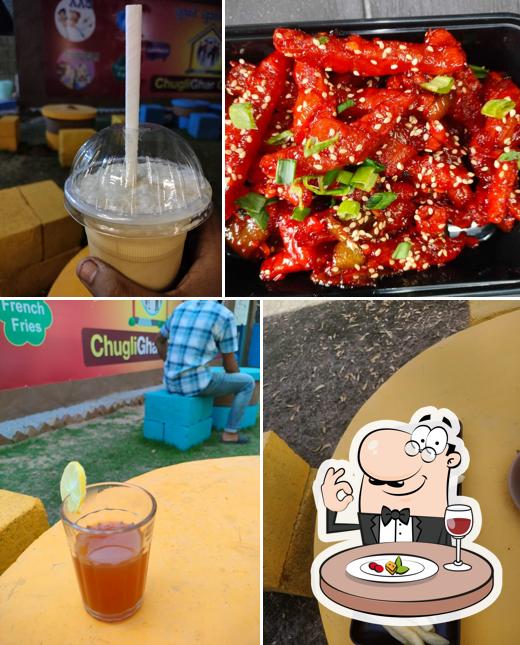 Food at ChugliGhar Caffee