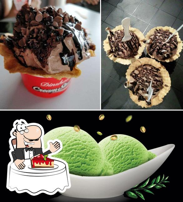 Order one of the desserts