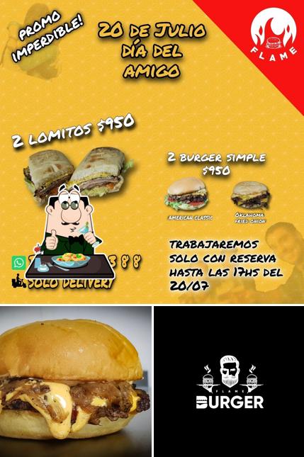Flame Burger