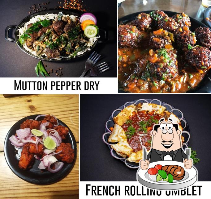 There’s a selection of dishes for meat lovers