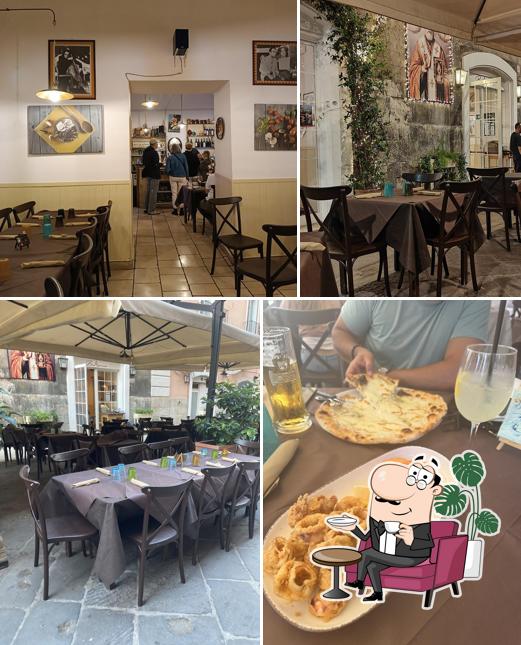 Gli interni di La Baresana Trattoria Pizzeria