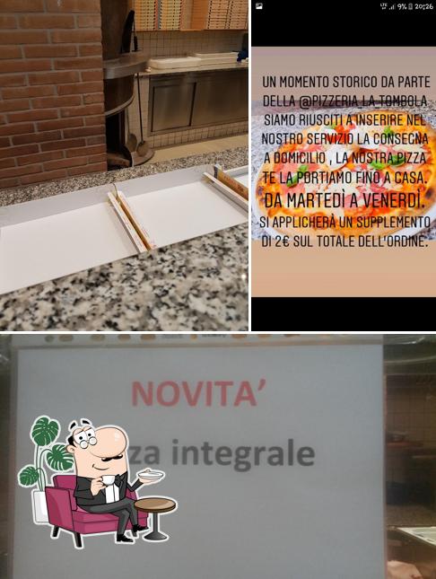 Dai un'occhiata agli interni di La Tombola