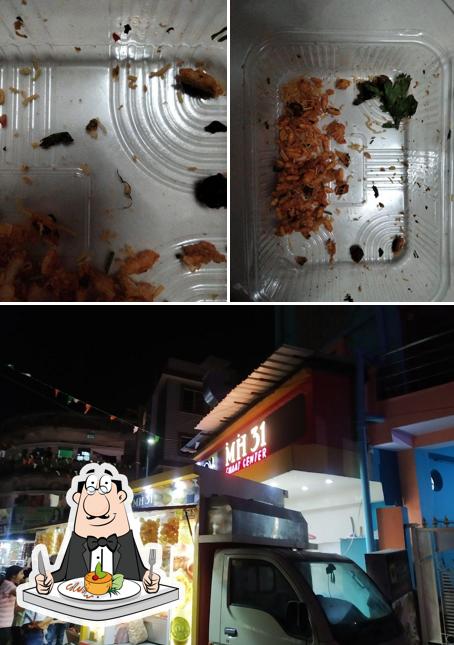 The picture of food and exterior at MH 31 Chaat Center