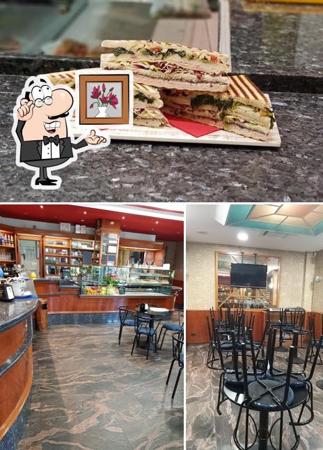 La immagine della interni e sandwich di Sciurcafé