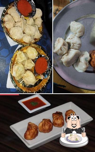 Dumplings at Chaudhary momos and fastfood