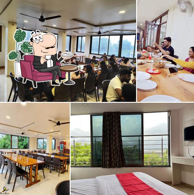 Check out how Hotel Dam view Samadhan Bhandardara looks inside