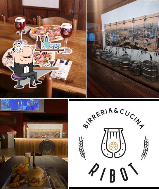 Gli interni di Ribot - Birreria & Cucina