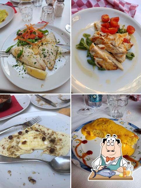 Salmone grigliato al Trattoria vineria da Ale