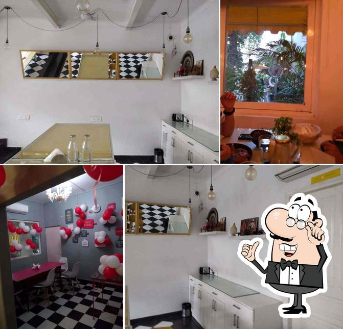 Behind Yellow Doors Diner