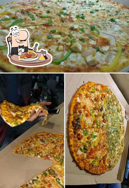 Try out various types of pizza