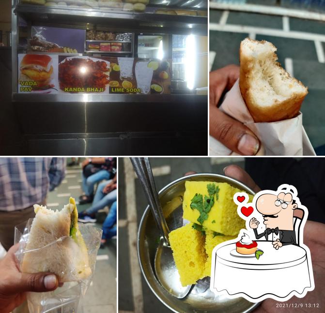 Kiran Cafe offers a variety of sweet dishes