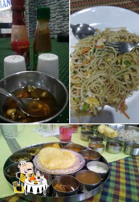 Food at Meenus Family Restaurant