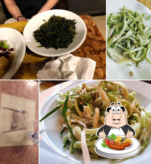 Platti al Osteria dell'Angelo