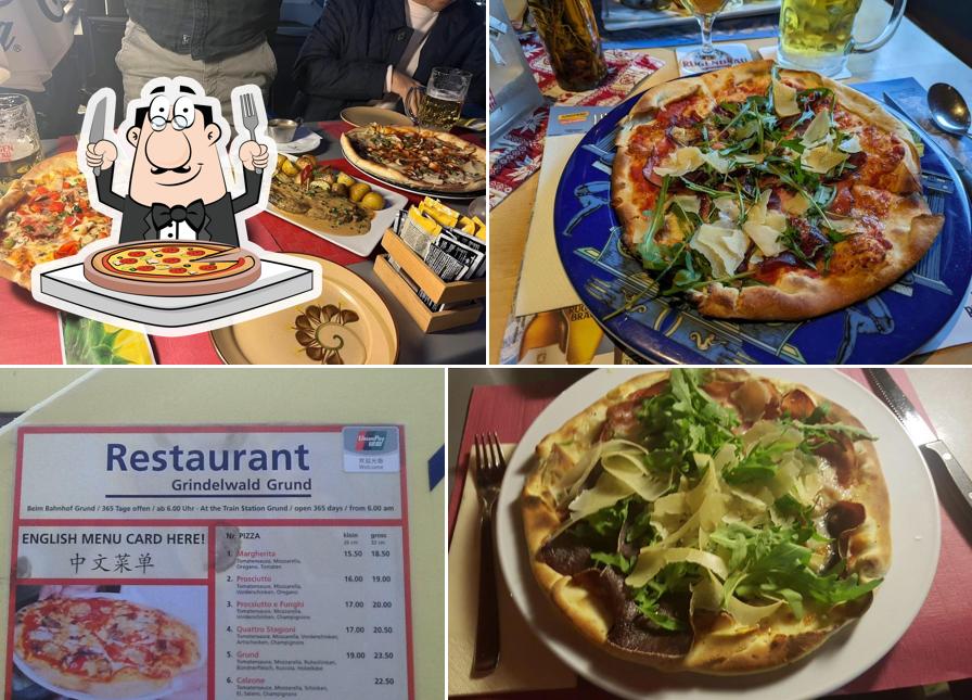 Ordina una pizza a Restaurant Pizzeria Grund
