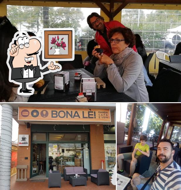 Gli interni di Bona Lè!