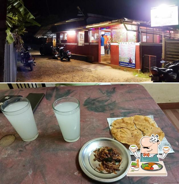 Food at Chakkopadam Toddy shop