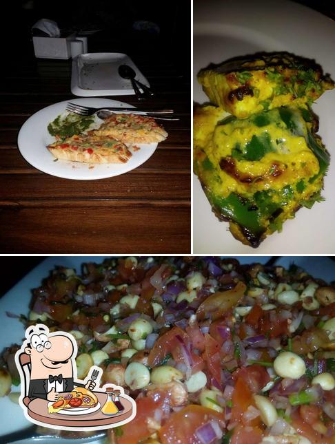 Get pizza at Kiva Brew Pub