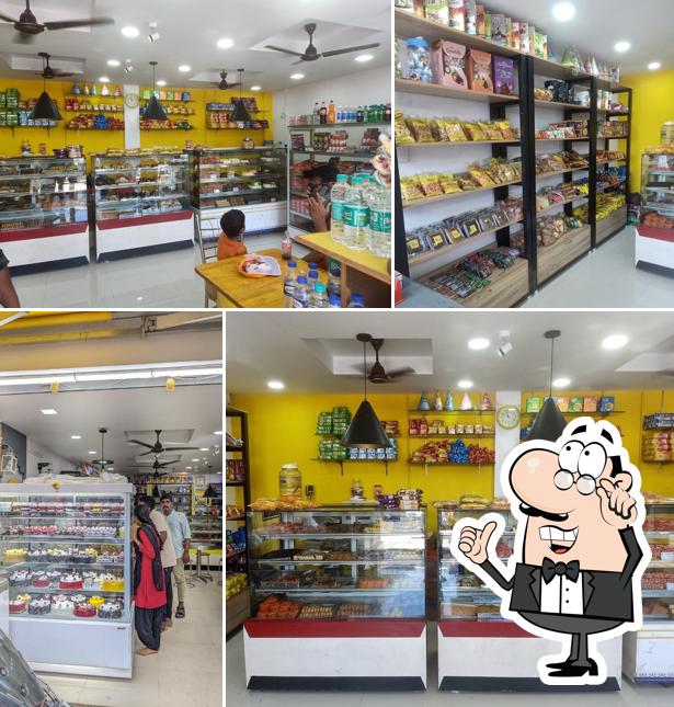 The interior of AROCKIYAAS (Sweets & Cakes)