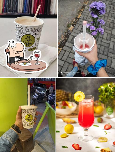 Food at All That's Coffee - Sadar