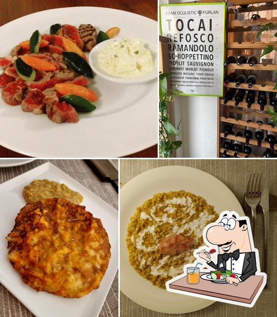 Platti al Antica Trattoria Tre Torri