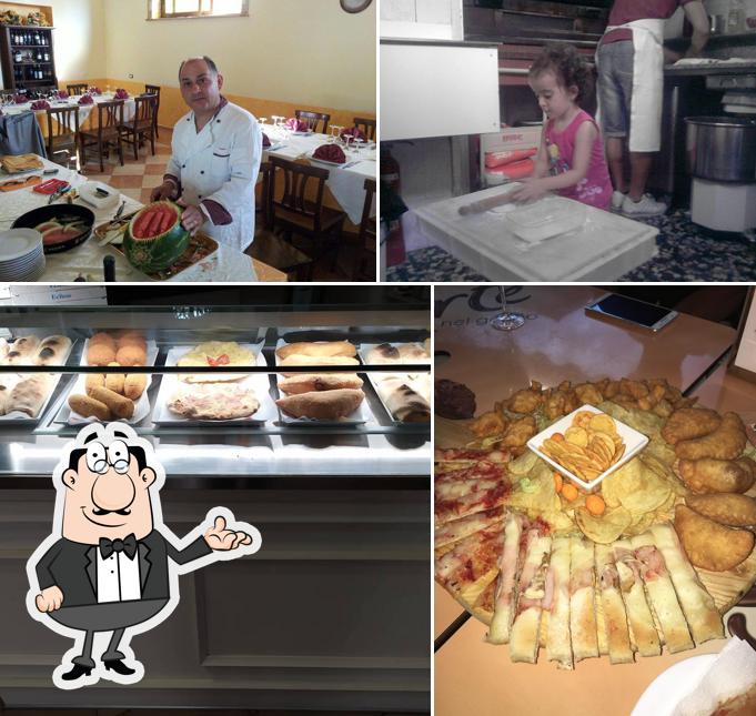 Tra le diverse cose da Bar Gibodi si possono trovare la interni e cibo