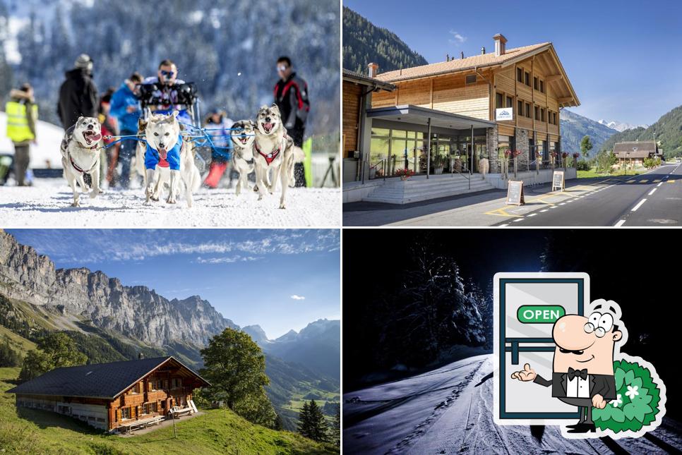 Gli esterni di Gadmer Lodge Gli esterni di Gadmer Lodge