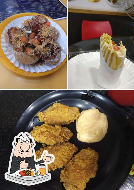 Meals at Gourmet Bakes sweets cafe