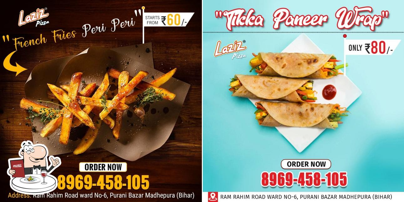Food at Laziz Pizza In Madhepura