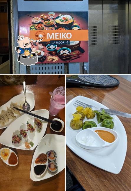 Food at Meiko- Pan Asian Kitchen