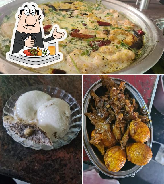 Food at Nagalaxmi Hotel