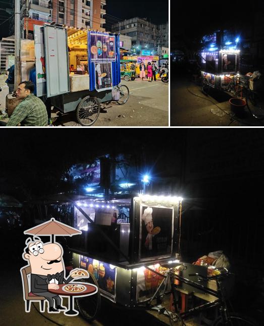 The exterior of PIZZA ON WHEELS