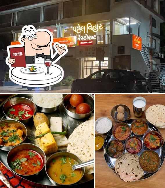 This is the photo showing food and exterior at Patel Vihar by Navneetbhai Patel
