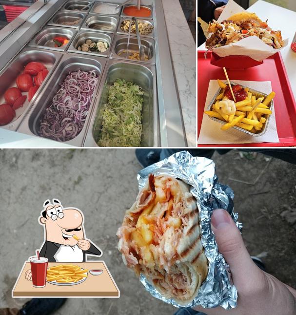 Patatine fritte al Pizza Kebab Veronese