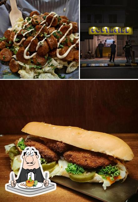 The picture of food and interior at SOUTHSIDE