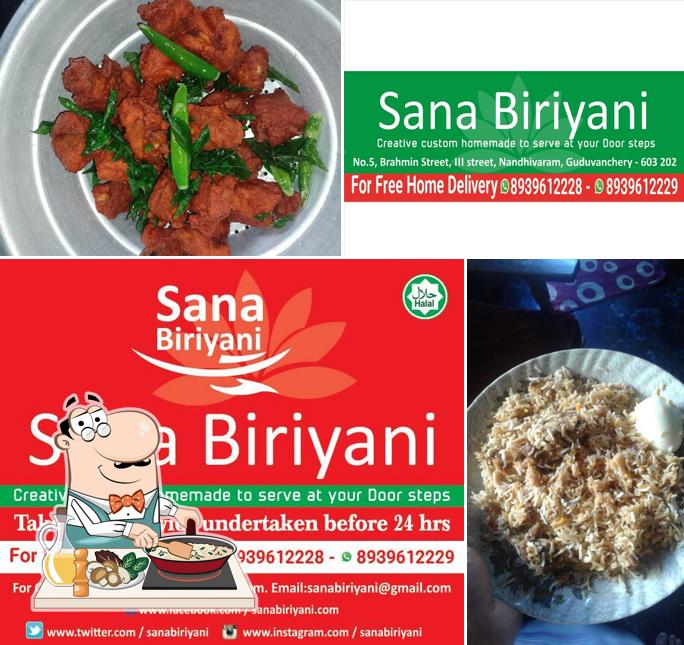 Fried rice at Sana Biriyani