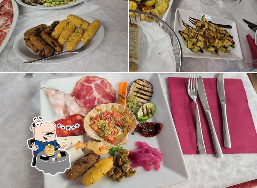 Platti al Trattoria La Bellavista Falerna