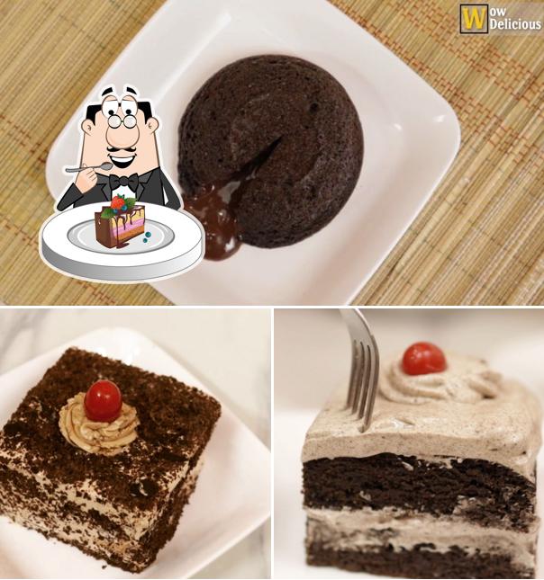 Chocolate cake at WOW Delicious