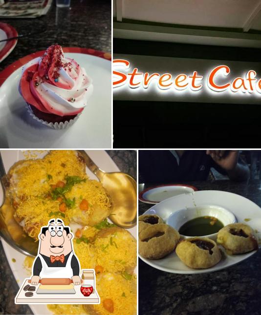 Street Cafe offers a variety of desserts