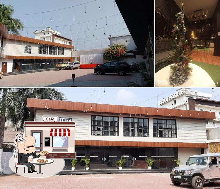 The Loft is distinguished by exterior and food