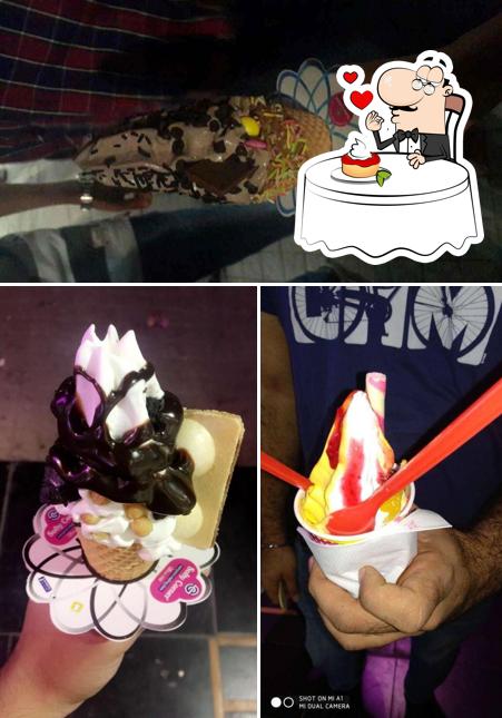 Softy Corner provides a selection of desserts