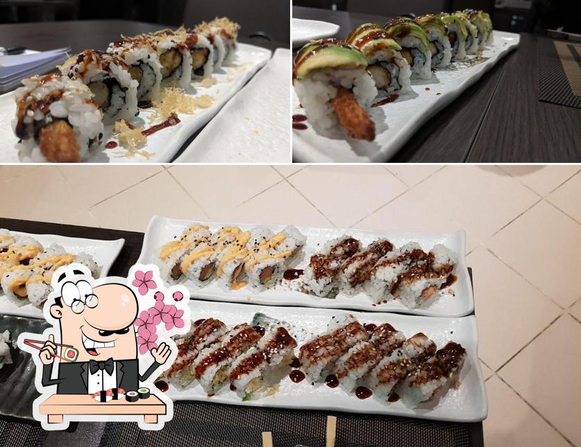 Il sushi è il cibo tradizionale della cucina giapponese