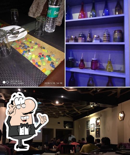 The interior of ADDA Restaurant cum Bar