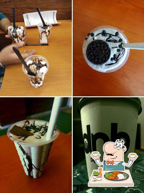Ice cream at Dip n Bite