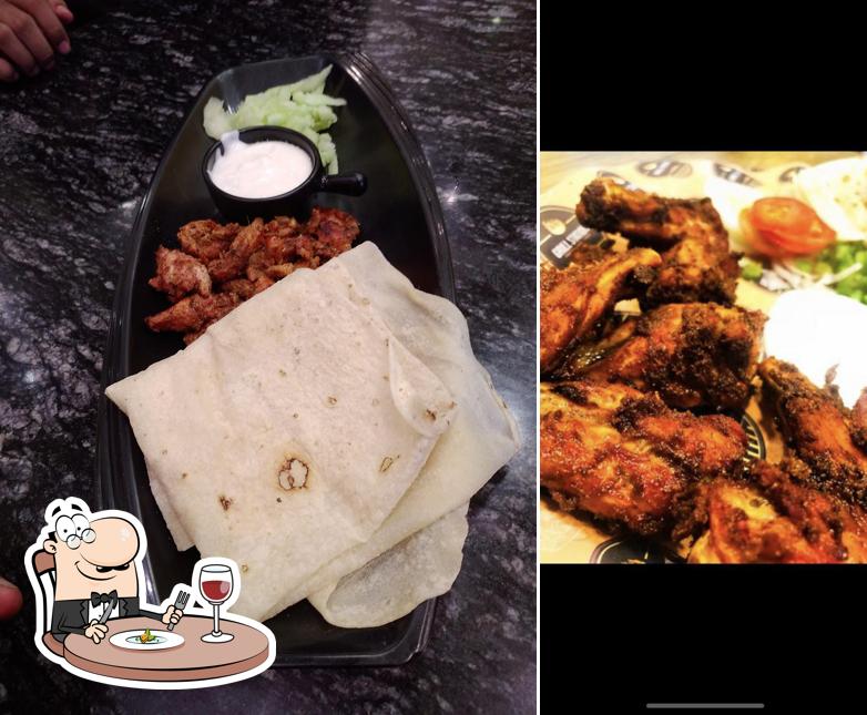 Meals at Grill station