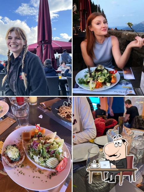 Siediti a un tavolo di Panorama Restaurant Harder Kulm